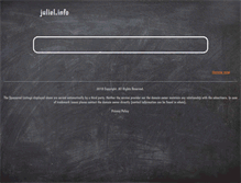 Tablet Screenshot of juliel.info
